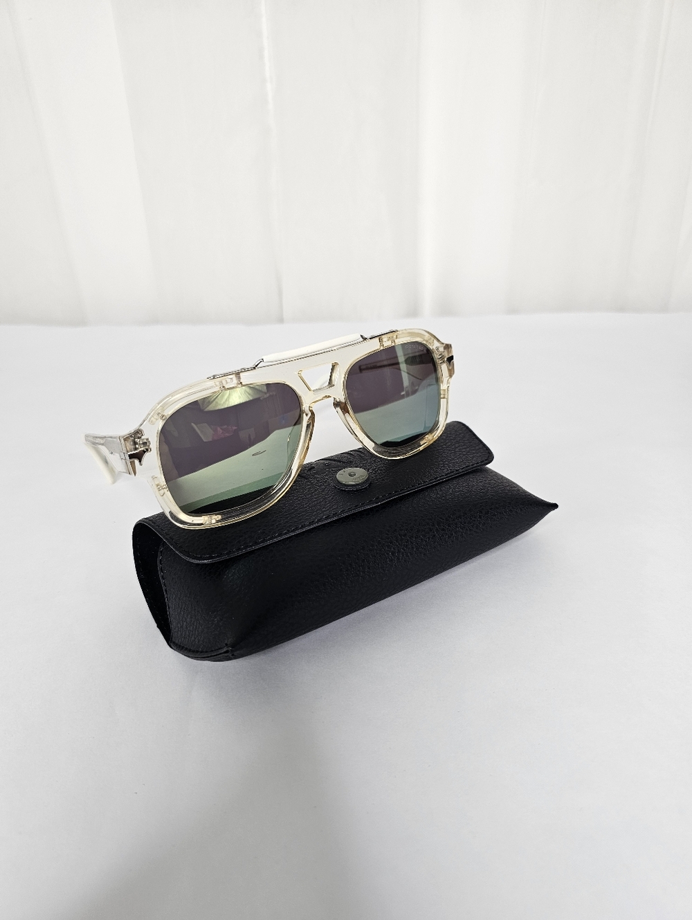 G-Star Raw Afrojack GS654S Fat Para Tacoma II Sunglasses Rare Navigator Aviator - Picture 2 of 9